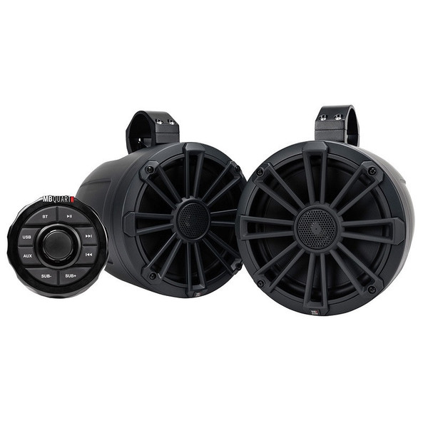 John Deere Gator 160 Watt Tuned System by MB Quart - UNI8.1R-EPR