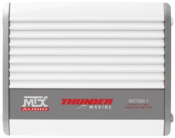 John Deere Gator 500-Watt RMS Mono Block Class D Marine Amplifier by MTX Audio - WET500-1-EPR