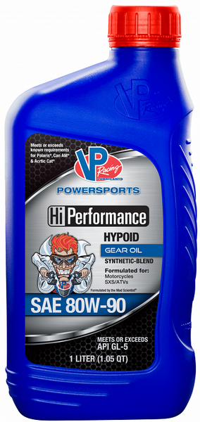 John Deere Gator HPX/RSX/XUV Hi Performance G-500 SAE 80W Gear Oil by VP Racing VP7608003-XX-EJD