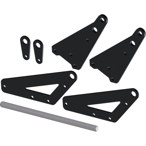 John Deere Gator HPX/RSX/XUV 6" SQ Push Tube Leveling Kit by KFI