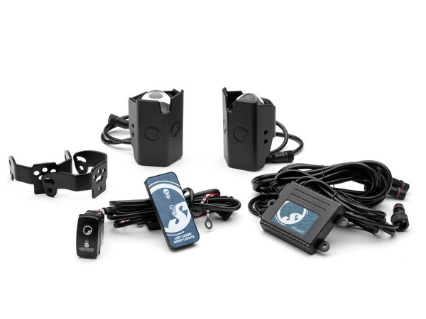 John Deere Gator HPX/RSX/XUV LED Laser Whip Lights by SuperATV