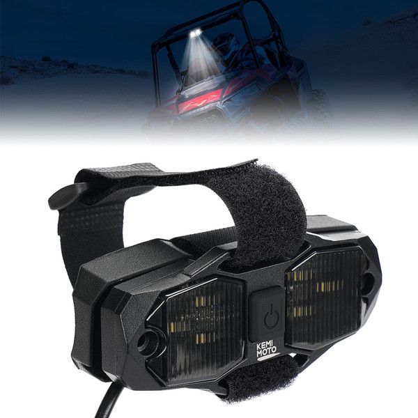John Deere Gator Waterproof LED Light for Cab Roll Cage by Kemimoto