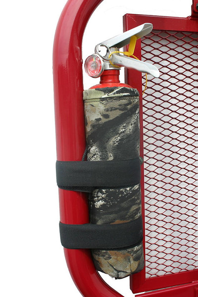 John Deere Gator XUV/RSX Roll Bar Fire Extinguisher Carrier by Greene Mountain