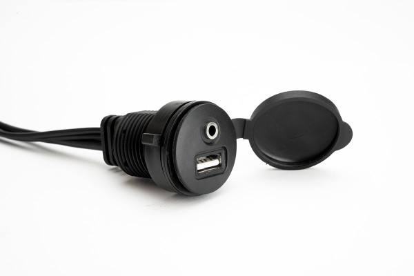 John Deere Gator AUX & USB Charge add-on for WP Overhead Systems by SSV Works