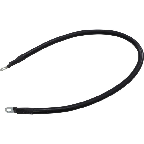 Black 18 in. Battery Cable - 2113-0818 by Moose Offroad
