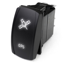 John Deere Gator LED Rocker Switch w/ White LED Radiance (GPS) by Race Sport Lighting