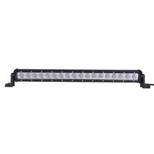 John Deere Gator 20 Inch LED Light Bar Single Row 54 Watt Combo Obsidian Series by Quake LED