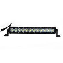 John Deere Gator 14 Inch Led Light Bar Single Row 36 Watt Combo Obsidian Series by Quake LED