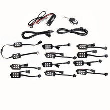 John Deere Gator 12 Piece ColorADAPT Series RGB Multi-Color Accent Light Kit by Race Sport Lighting