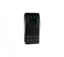 John Deere Gator LED Rocker 12V Green Switch by Race Sport Lighting