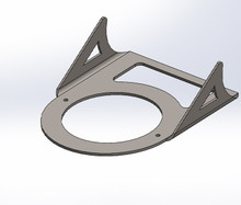 John Deere Gator Universal GPS Antenna Mount - Weld on 1.5" Tube by Weller Racing