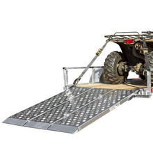 John Deere Gator Big Boy EZ Rizer™ Aluminum Tri-Fold Ramp by Black Widow