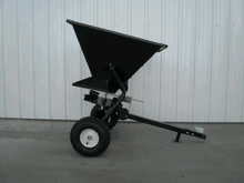 John Deere 350 lb Ground Driven Spreader by Field Tuff