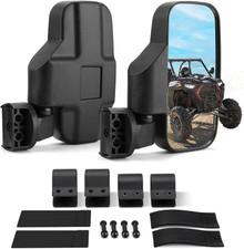 John Deere Gator HPX/RSX/XUV UTV 1.75" Side View High Impact Convex Mirror by Kemimoto