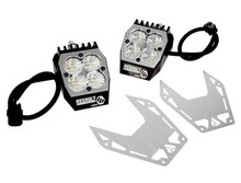 John Deere Gator HPX/RSX/XUV Nighthawk LED Upgrade Kit for B2 Bomber & Sidewinder Side Mirrors by Assault Industries