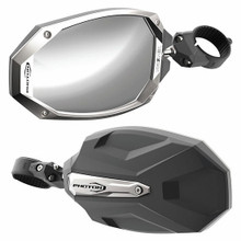 John Deere Gator RSX/XUV Photon Side View Sport Mirrors with 1.75 Clamp by Seizmik (Lifetime Warranty)