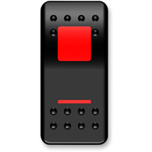 John Deere Gator On/Off Rocker Switch by Moose