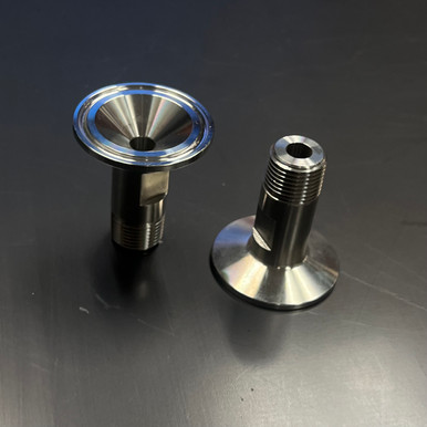 TC X MNPT Adapter - 316 Stainless Steel