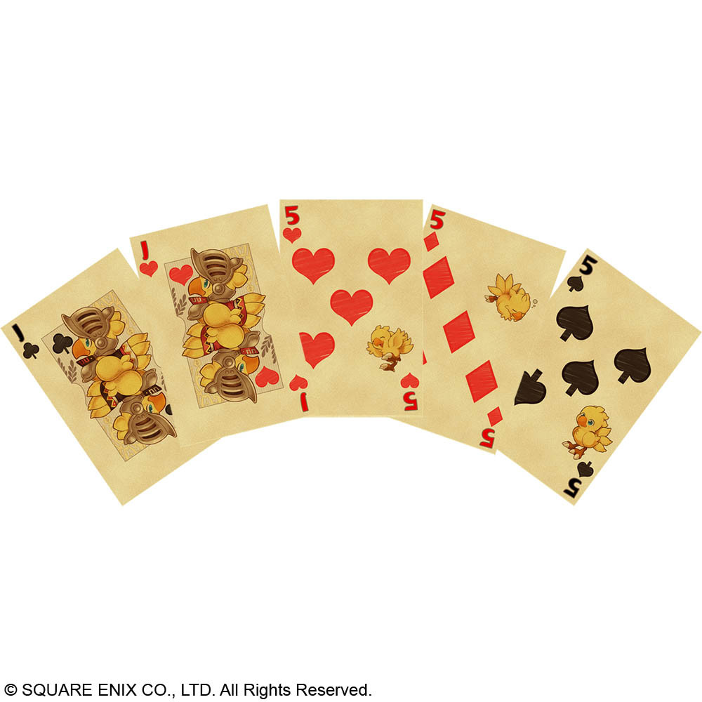 CHOCOBO PLAYING CARDS (2017) | SQUARE ENIX Store