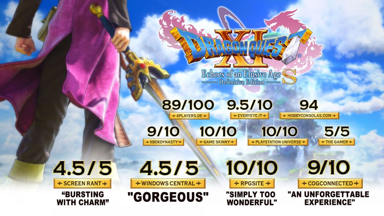 Buy Dragon Quest XI S: Echoes of an Elusive Age – Definitive Edition Steam