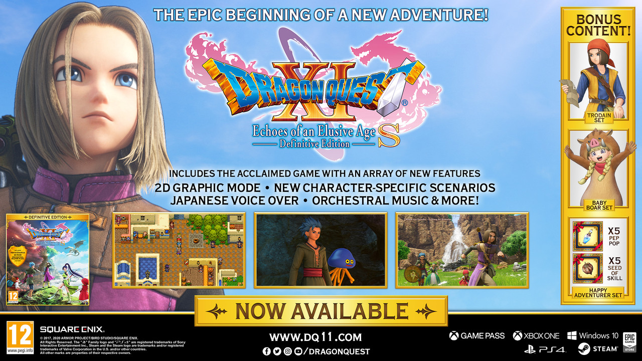 Dragon Quest XI S: Echoes Of An Elusive Age - Digital
