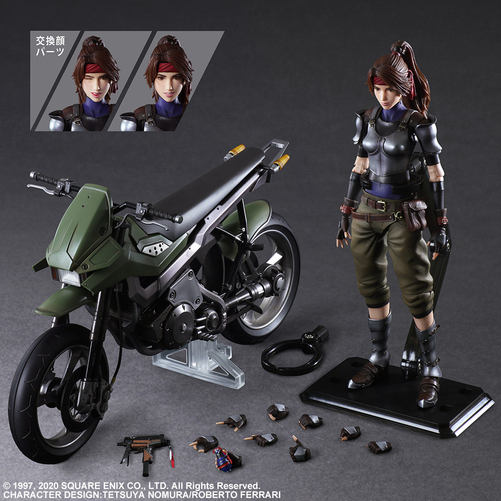 FINAL FANTASY VII REMAKE PLAY ARTS KAI ACTION FIGURE JESSIE