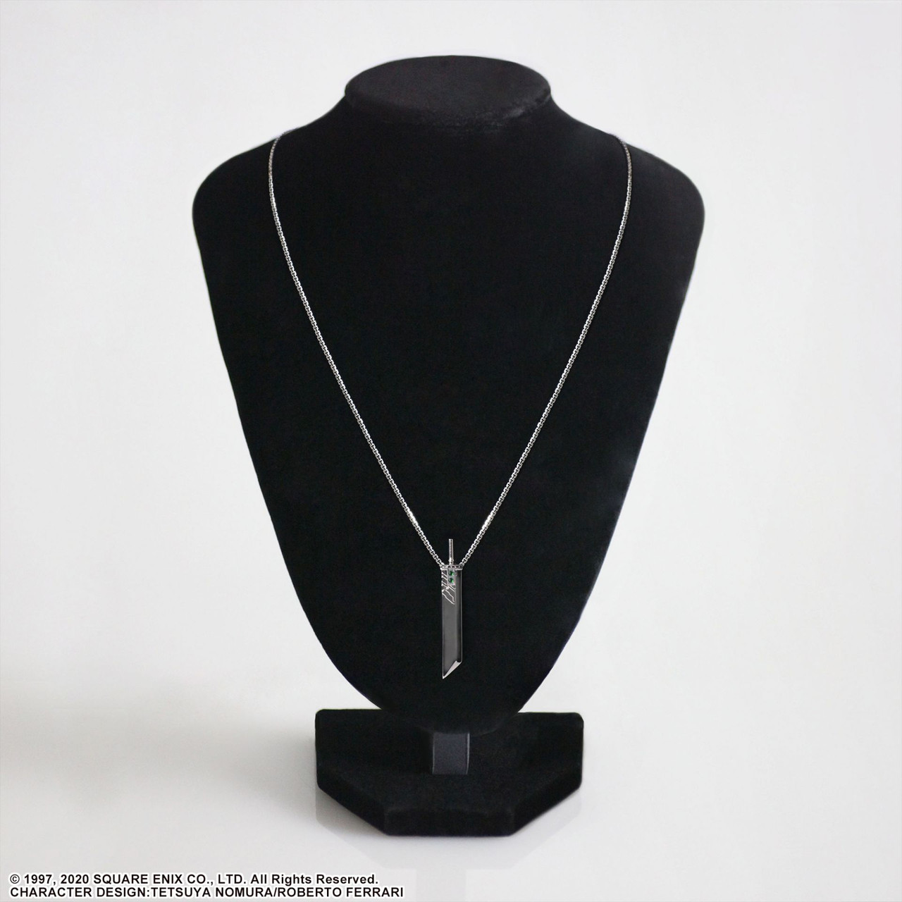 FINAL FANTASY VII REMAKE SILVER NECKLACE - BUSTER SWORD | SQUARE