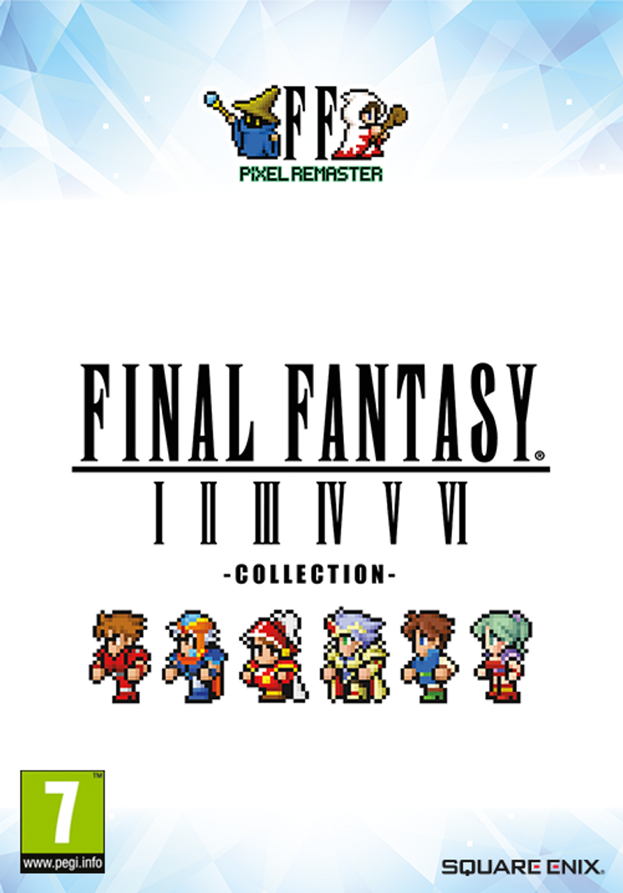 Square Enix PS4 Final Fantasy I-VI Pixel Remaster Anniversary
