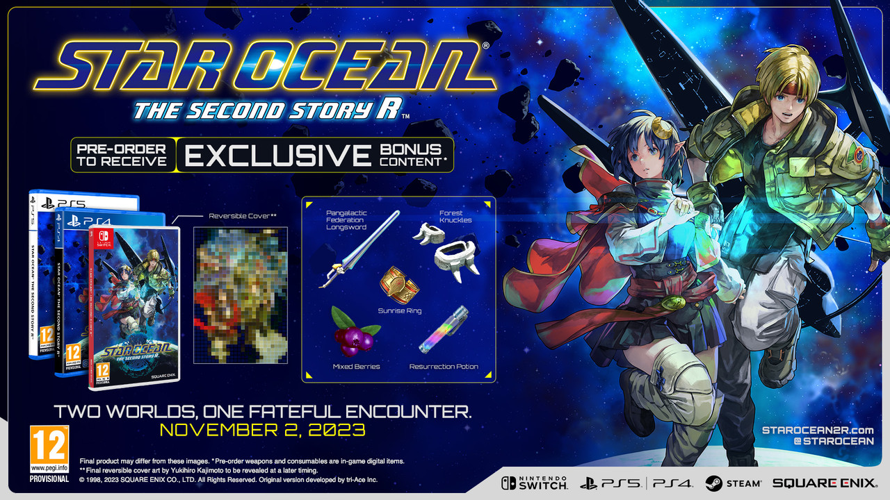 Star Ocean the Second Story R Physical Copy, Walkthrough, Gameplay