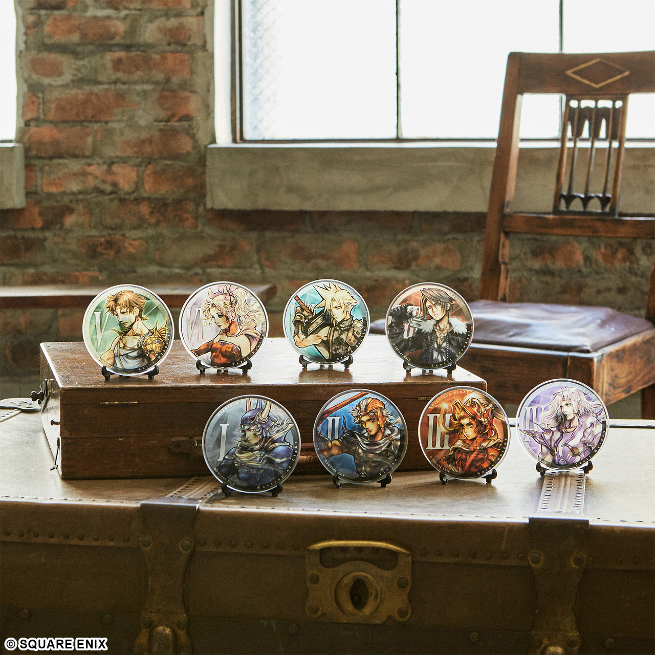 DISSIDIA FINAL FANTASY Glass Plate Collection Vol. 1 (DISPLAY