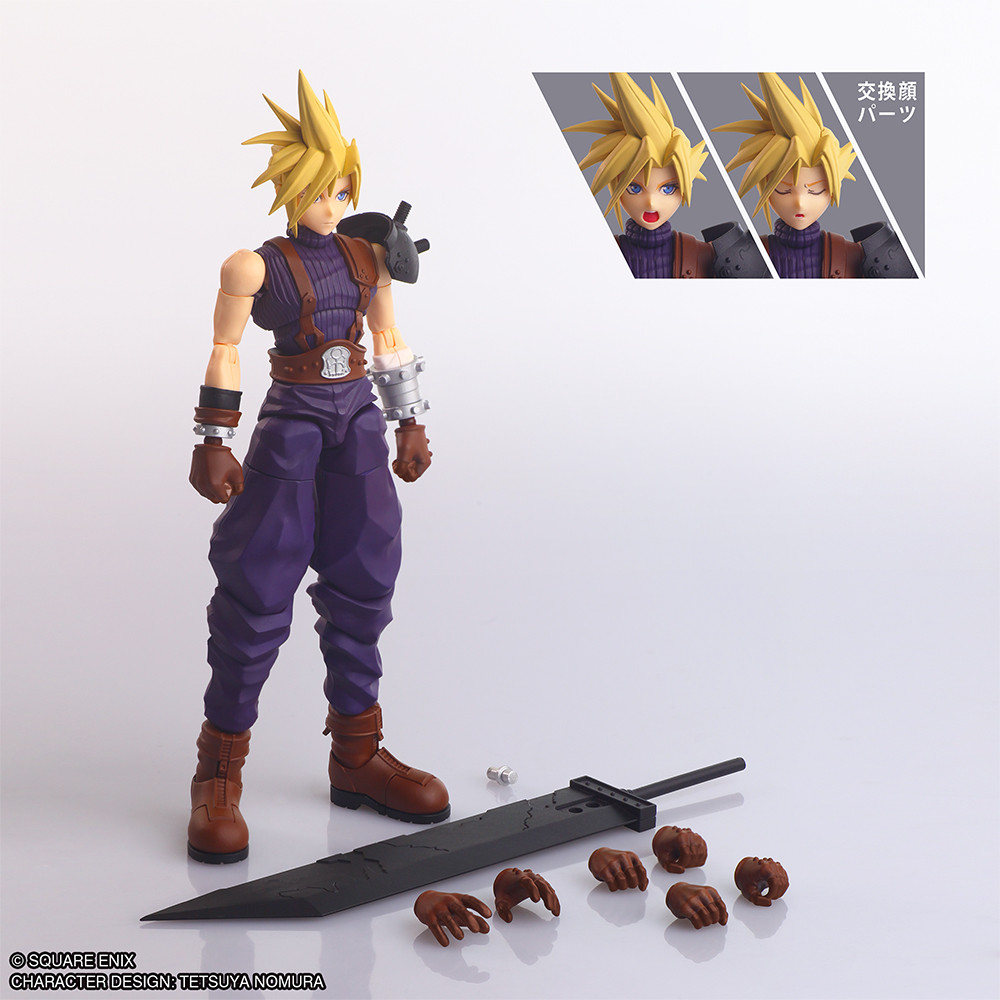 FF7 クラウド STRUCTURE ARTS　プラモ FINAL FANTASY VII STRUCTURE ARTS - CLOUD STRIFE | SQUARE ENIX Store