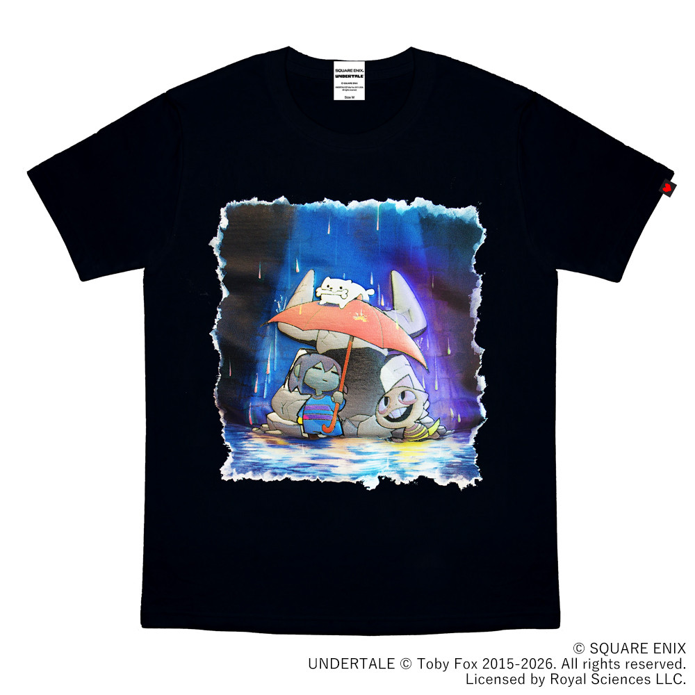SQUARE ENIX×UNDERTALE　コラボTシャツ　Mサイズ UNDERTALE x SQUARE ENIX - Echoes Beneath Tee | SQUARE ENIX Store