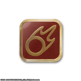 FINAL FANTASY XIV JOB ICON BLACK MAGE PIN BADGE