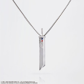 FINAL FANTASY VII REMAKE SILVER NECKLACE - BUSTER SWORD LIMITED VER.