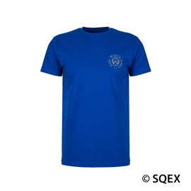 FINAL FANTASY VII ADVENT CHILDREN T-Shirt - STRIFE DELIVERY SERVICE Royal Blue