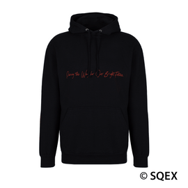 FINAL FANTASY VII REBIRTH Pull Over Hoodie - SHINRA Black