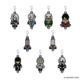 NieR Series Rubber Strap Collection - Pixel Art Ver. Vol. 1 (display)
