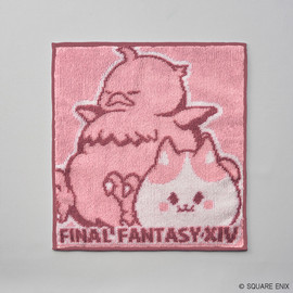 FINAL FANTASY XIV Hand Towel - Fat Chocobo & Fat Cat