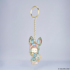 FINAL FANTASY XIV Stained Glass Style Keychain - Loporrit
