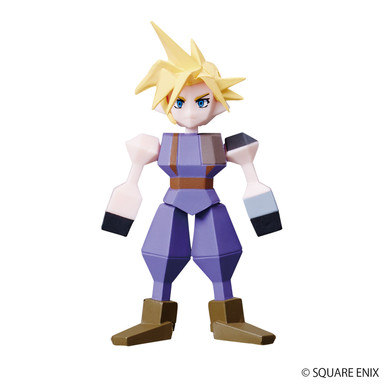 FINAL FANTASY VII Polygon Figure Vol. 1 (display) | SQUARE