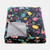 dark floral dog blanket