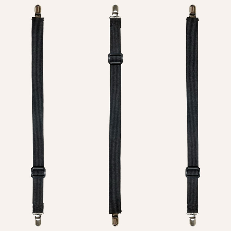 adjustable couch cover straps - 3 pack