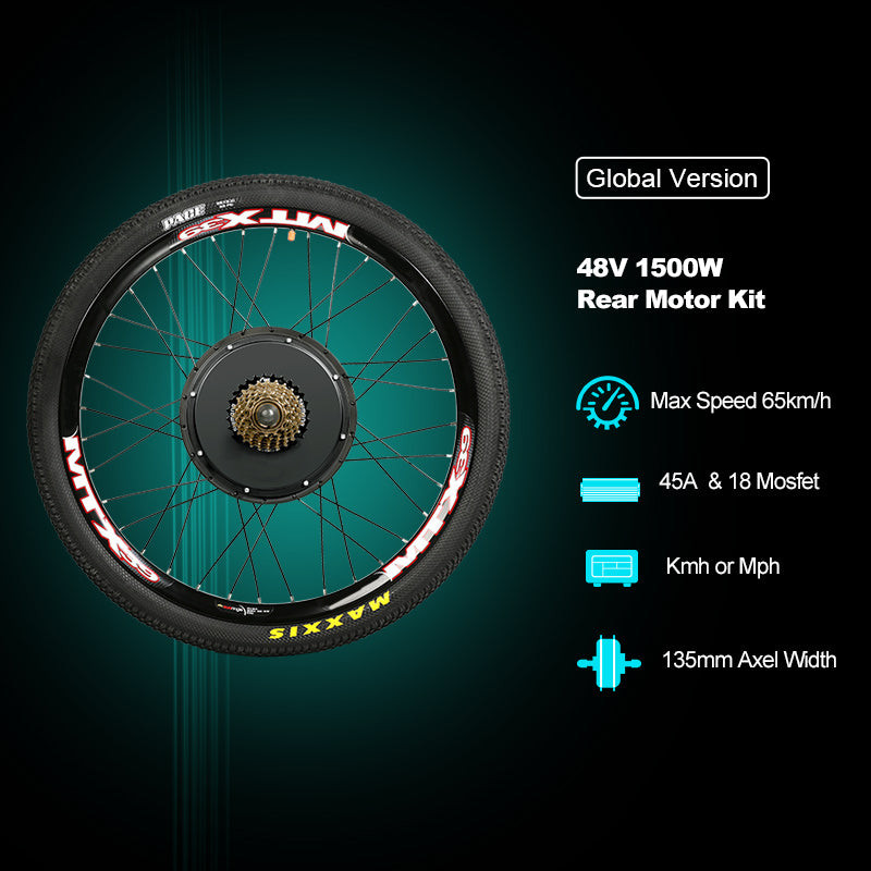 electric bicycle kit 1500w 26