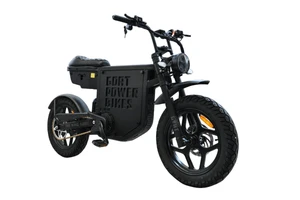 The King Goat V3 Electric Bike - All Black - Pedals