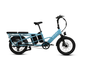 Lectric XPedition2 Electric Bike - Raindrop Blue / Dual-Battery