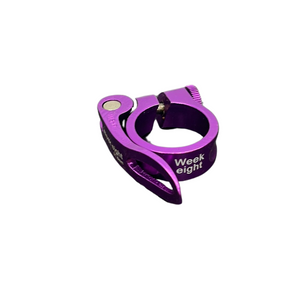 Seatpost Clamp Purple  31.8