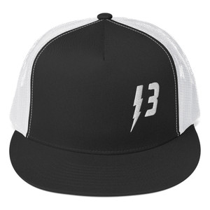 "13" logo Trucker Cap