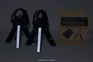 Handlebar Jack Reflective Safety Stickers Handlebar Jack Reflective Safety Stickers