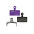 Bicycle Brake Pads E-Bike Compound  BFD452G1652 Bicycle Brake Pads E-Bike Compound  BFD452G1652