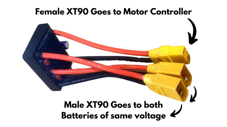 Dual Battery Parallel connector